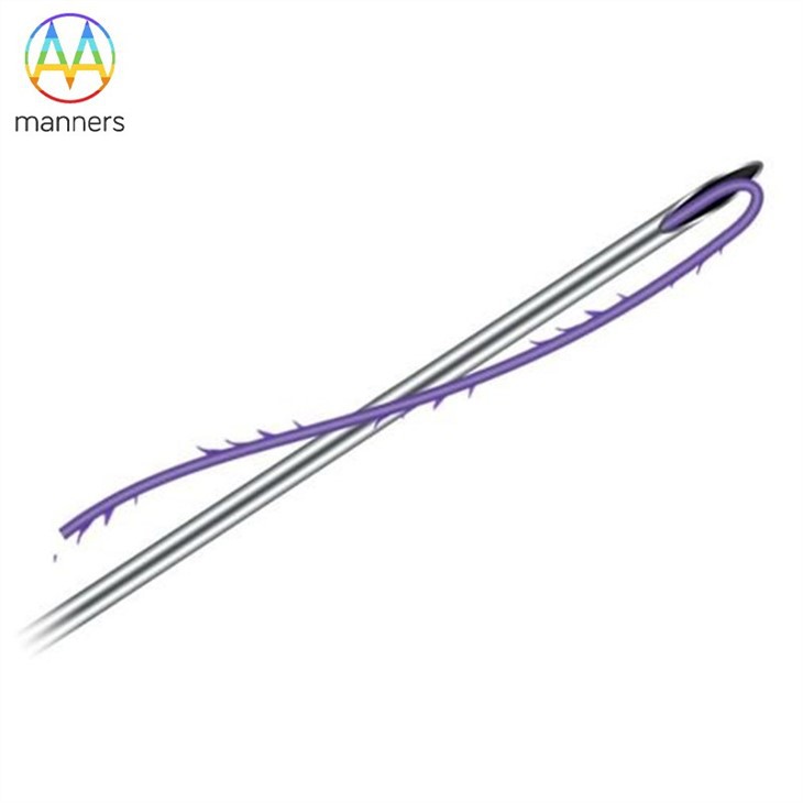 Surgical Suture Needle With Thread